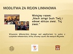 Modlitwa za młodzież, rodziny oraz moderatora Rejonu Limanowa