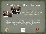 Modlitwa za młodzież, rodziny oraz moderatora Rejonu Dębica