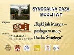 Informacja dot. Synodalnej Oazy Modlitwy