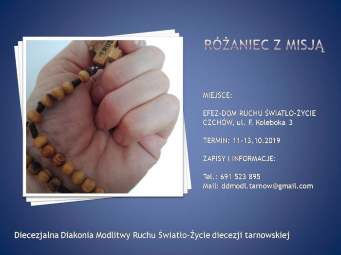 ROZANIEC Z MISJA 700