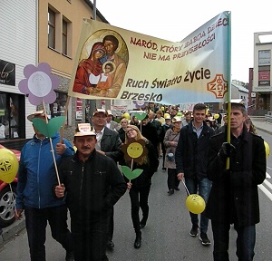 Rejon DK Brzesko na VIII Diecezjalnym Marszu dla Życia i Rodziny Rejon DK Brzesko na VIII Diecezjalnym Marszu dla Życia i Rodziny