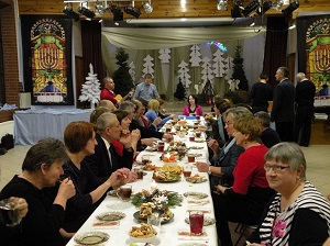 Spotkanie opłatkowe Kręgów Rodzin Domowego Kościoła, rejon Brzesko. Styczeń 2018 roku. Spotkanie opłatkowe Kręgów Rodzin Domowego Kościoła, rejon Brzesko. Styczeń 2018 roku.